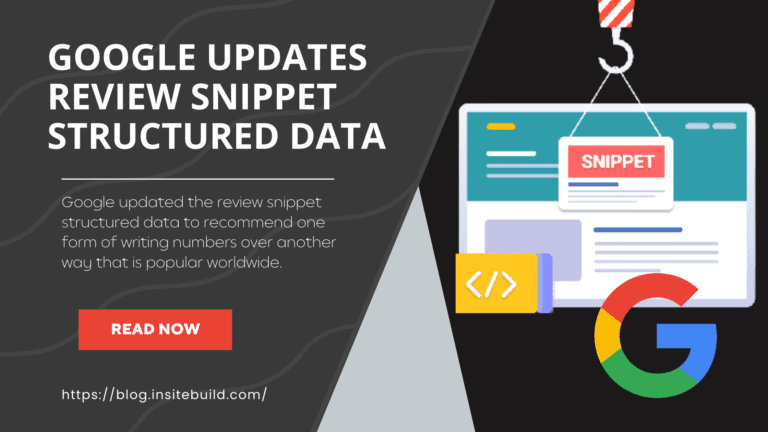 Google Updates Review Snippet Structured Data