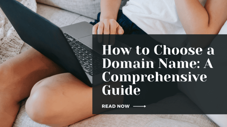 how to choose a domain name