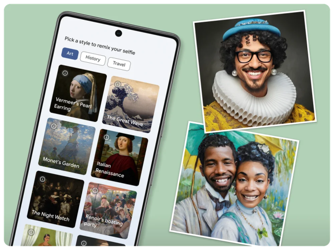 Google’s Art Selfie 2 App Art Selfie 2 App